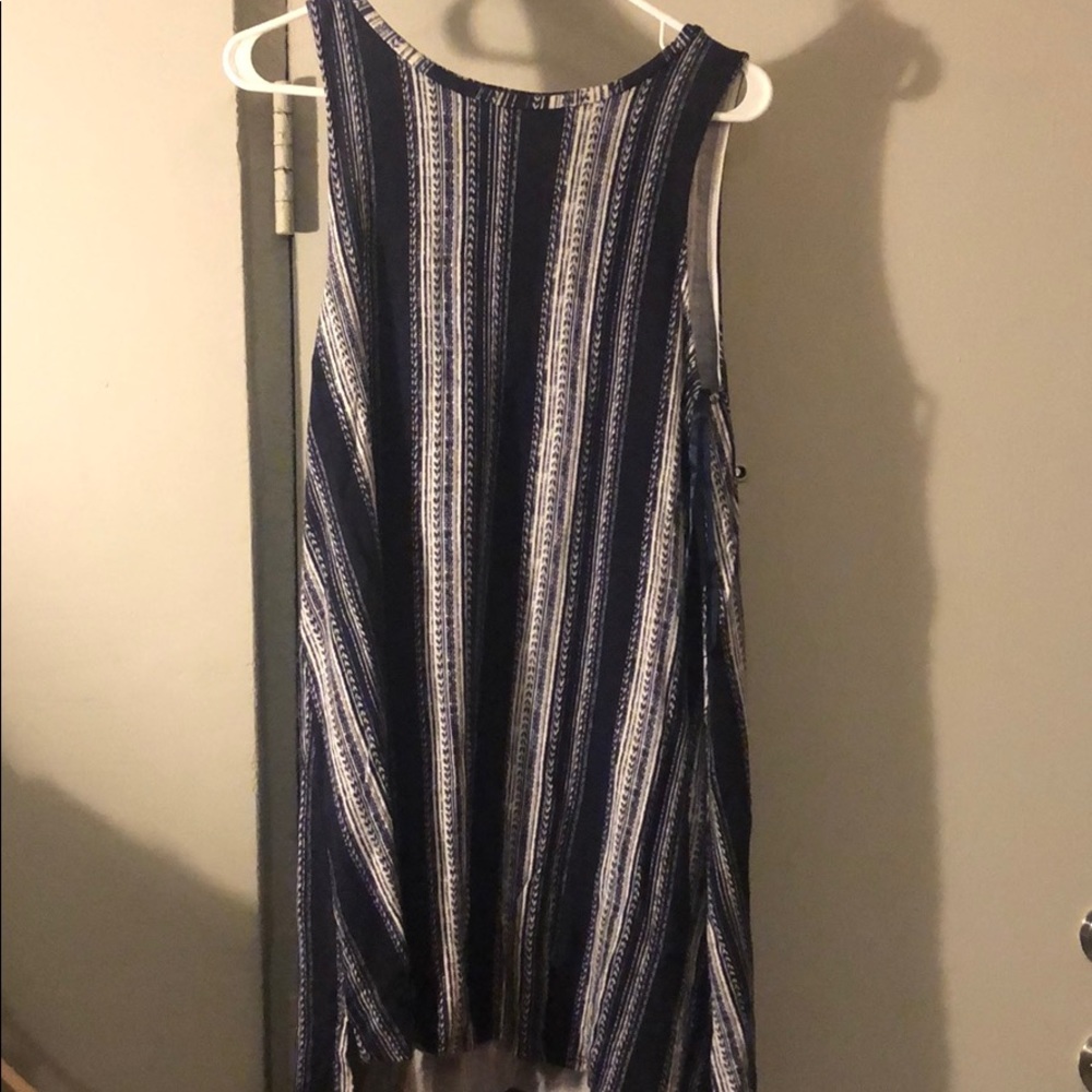 Blue dress perfect for spring